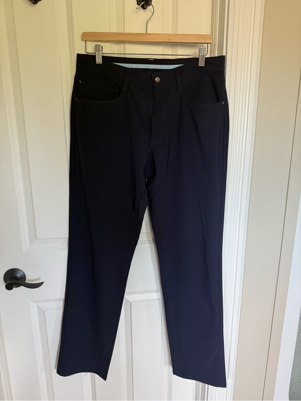 FootJoy Men’s W32 L32 Navy Athletic Fit Stretch Golf Pants NWOT